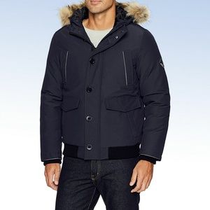 Alpine North Men's Down Bomber Jacket Navy 2XL